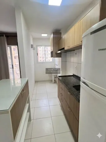 Condomínio Ville Di Itália - LINDO APARTAMENTO COM 2 QUARTOS E SEMI MOBILIADO NO VILLE D'