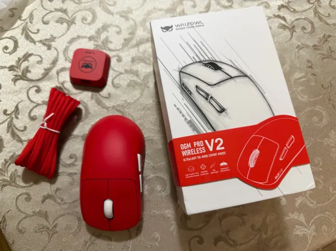 Mouse gamer waizowl ogm pro v2