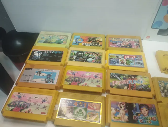 Lote de jogos famicom