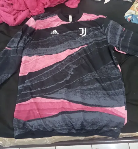 Camisa original JUVENTUS PINK/BLACK PRE-MATCH 2020/21