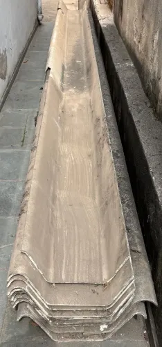 Telhas Tipo Kaletão 6,5 m comprimento X 47 cm Largura X 8 mm Espessura