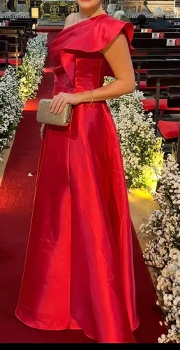 Vestido de Festa Vermelho - Tamanho M