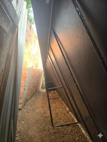 Toldo 7m x 2m - Estrutura Galvanizada Reforçada