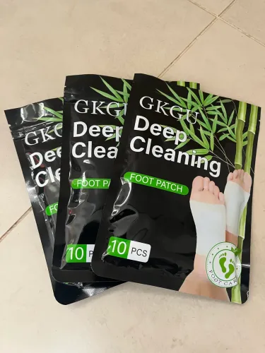 Kit com 3 Pacotes de Adesivos Detox para os Pés (30 Peças Total)