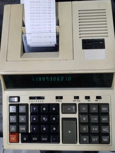 Calculadora DISMAC 321MPV revisada com garantia 