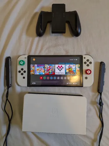 Intendo Switch Oled desbloqueado 128 GB