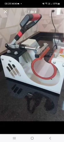 Prensa térmica de canecas