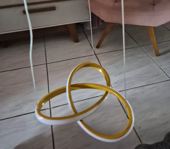 Luminária Pendente LED Gold Moderna