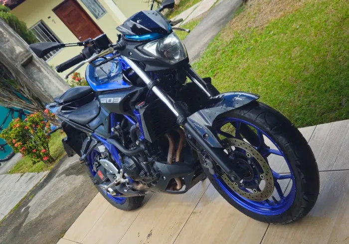 Yamaha mt03 2019 azul