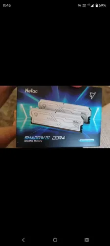 memória netac ddr4 shadow