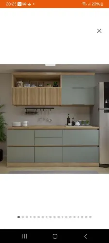Armário cozinha modulado nescher 