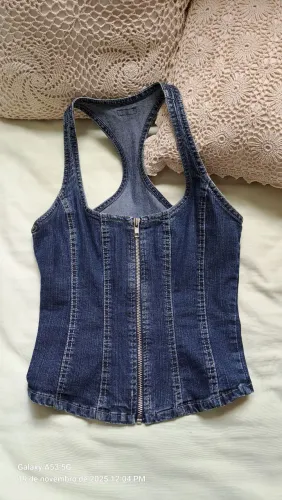 Colete jeans Trimix