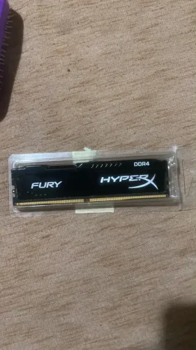 Memória RAM Fury preto 4GB 1 HyperX