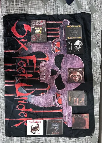 Colecao Death Metal six feed cannibal corpse sepultura maiden slayer Metallica