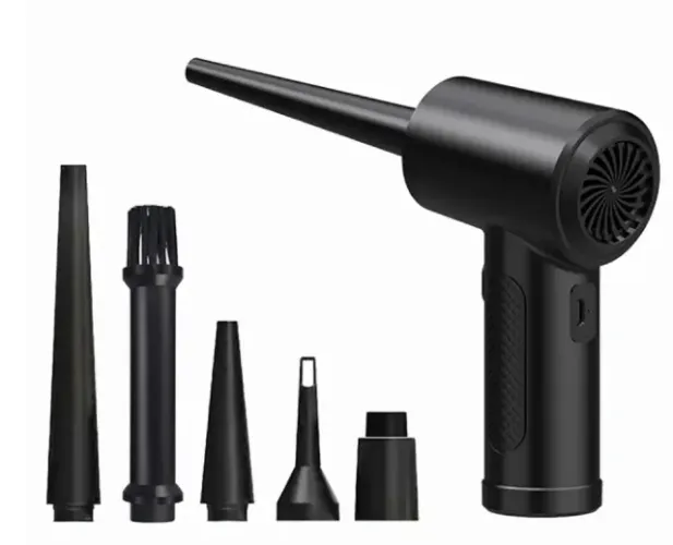 Soprador Elétrico Air Duster Pc Limpeza Teclado Computador