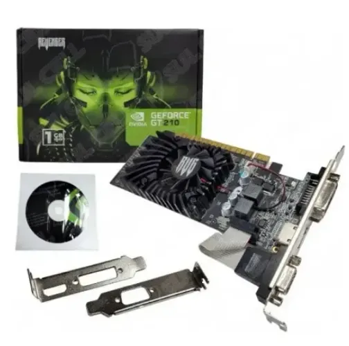 PLACA DE VIDEO PCI-E 2.0 DDR3 1GB REVENGER GT210/1G