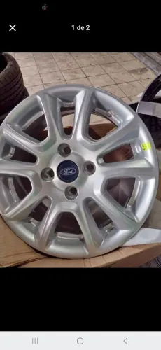 Jogo de Roda NOVA aro 15 original Ford Fomoco, para Ka, Ecosport, Fiesta ...