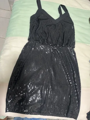 vestido festa brilhante veste P/M