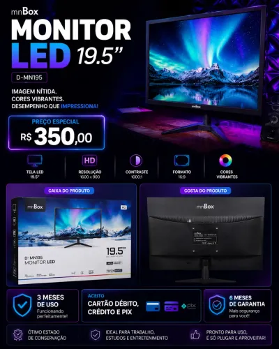 MONITOR DE PC 19,5?
