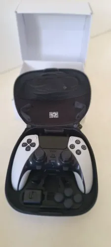 Controle PS5 DualSense Edge - Novo (Sem Uso) na caixa + Case completa
