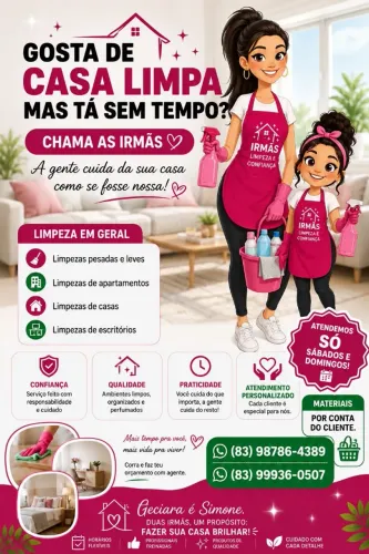 IRMÃS DA FAXINA