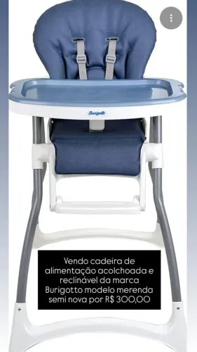 Cadeira de alimentação Burigotto merenda