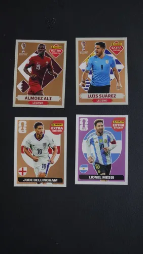 Figurinhas Legend - Copa do Mundo 2022 e 2026