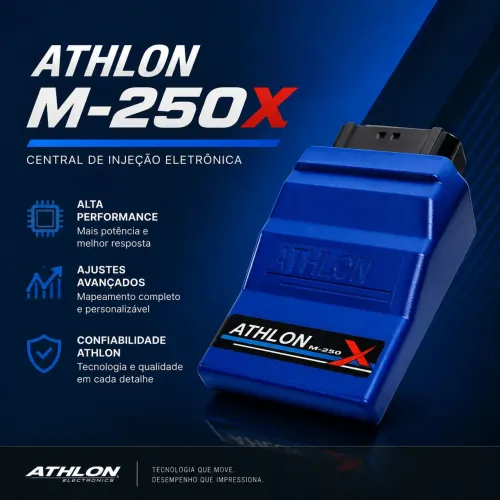 CENTRAL ATHLON M250X (LEIA A DESCRIÇÃO).