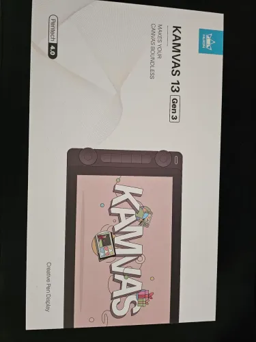 Mesa Digitalizadora Huion Kamvas 13 Gen 3 + suporte ajustavel novissima