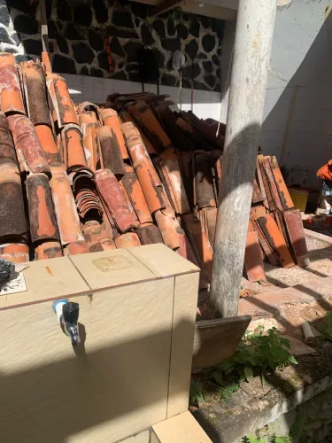 Doação de telha cerâmica