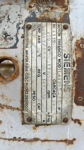 Motor Siemens 100cv