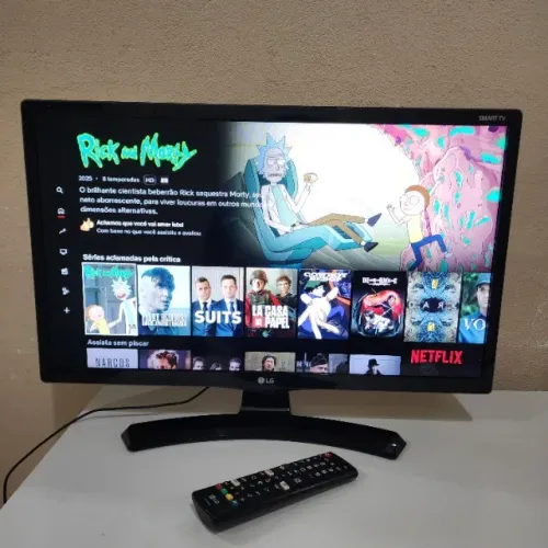 Smart TV Monitor LCD LED - 24 Polegadas FHD