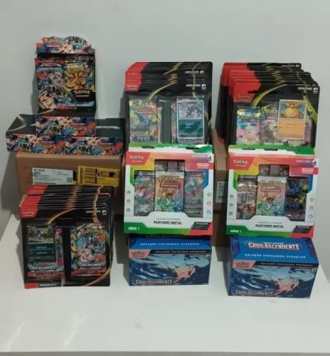 ETB | Triple pack | Quad pack | Booster Box | Pokemon TCG | leia a descrição para valores