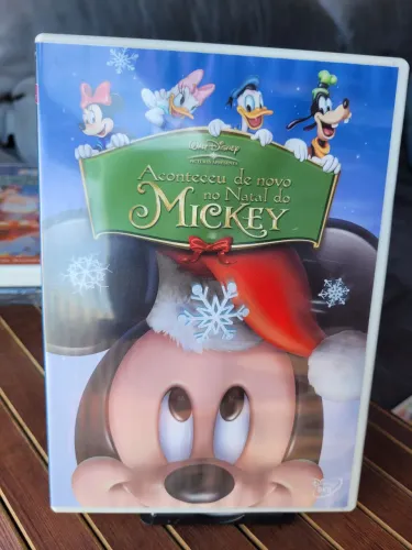 DVD - aconteceu de novo no Natal do Mickey