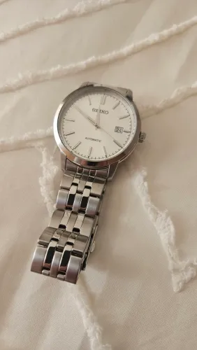 SEIKO ESSENTIAL SILVER - AUTOMATICO. NOVO E COMPLETO