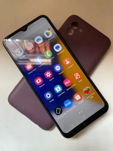 Samsung a03 com todos os acessórios
