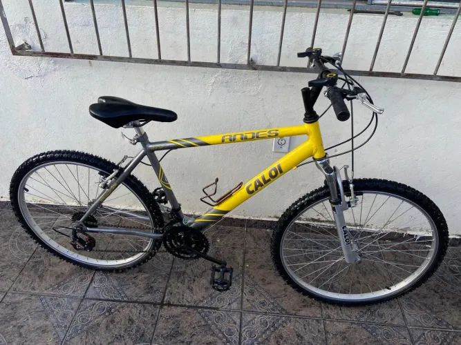 Bicicleta aro 20 infantil Caloi andes off roaud 21 marchas com suspensão!!