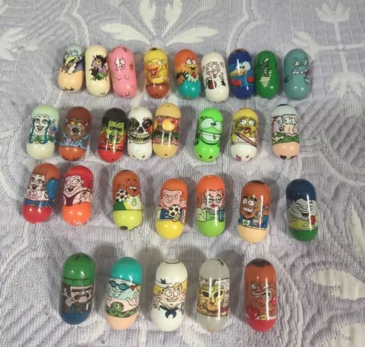 Lote com 29 mighty beanz ótimo estado