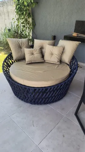 Cheaser na corda náutica azul coméa, disponível em cores 