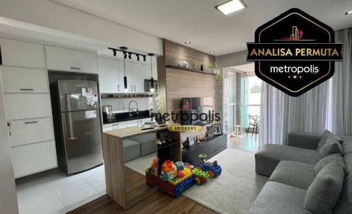 Apartamento à venda, 91 m² por R$ 905.000,01 - Santa Maria - São Caetano do Sul/SP