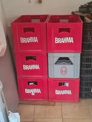 Engradado sem garrafas para cerveja 600ml