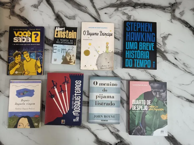 Livros variados - preços no pv