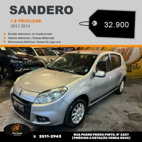Renault Sandero Privilège Hi-flex 1.6 8V 5P 2014