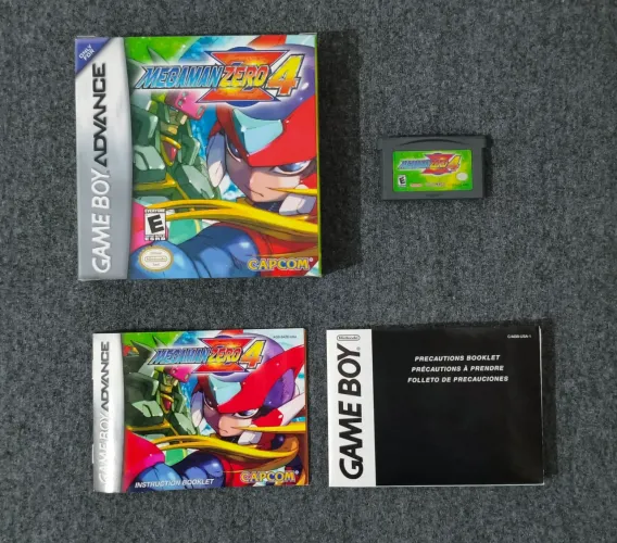 Mega Man Zero 4 Original Americano Game Boy Advance GBA