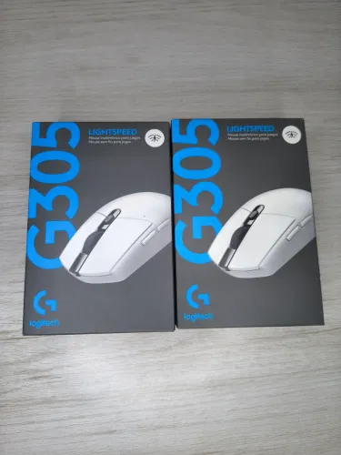 Mouse Gamer Sem Fio Logitech G305 BRANCO, Lacrado e Garantia, Somos loja
