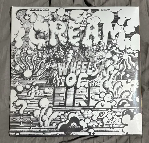 CREAM - WHEELS OF FIRE - VINIL
