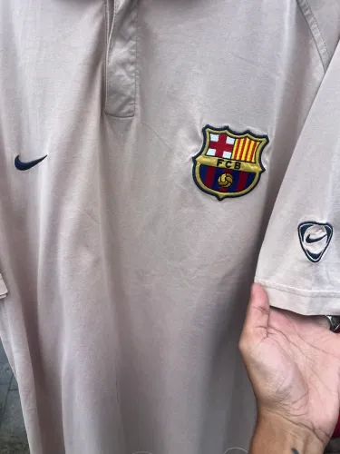 Camisa Polo vintage Barcelona Nike total 90