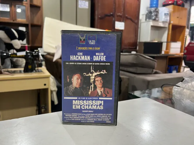 Fita VHS Mississipi Em Chamas