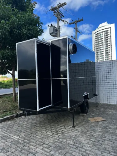 Treiller Food Truck Completo e Equipado para Lanches