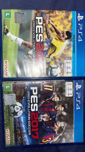 Quero trocar dois jogos PES 17&18 por um de 2021 , mais se for vender só vendo o 2017 o